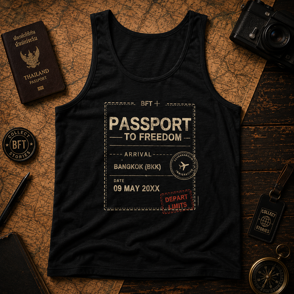 Passport to Freedom Tank Top