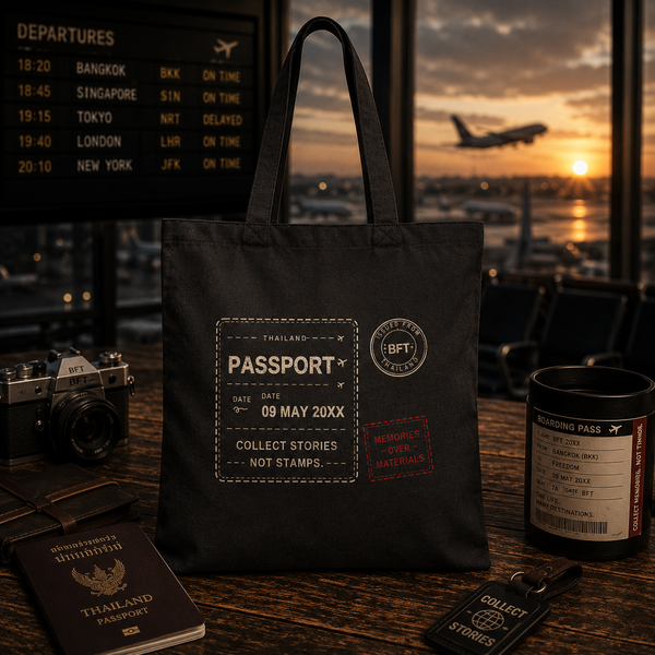 Passport Tote Bag