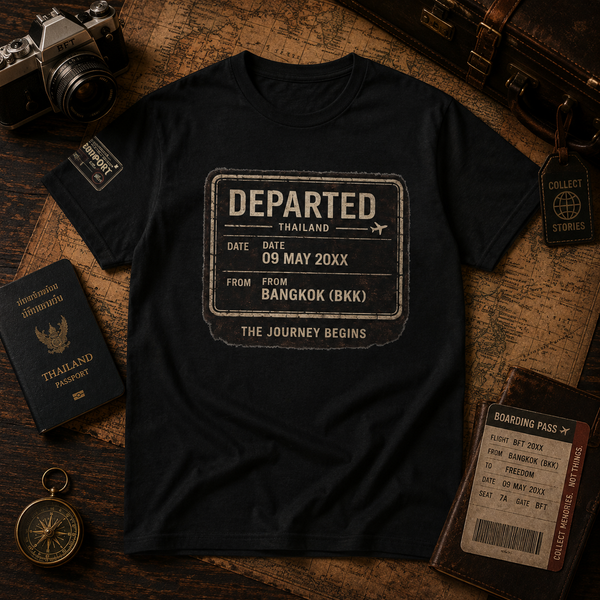 Passport Bangkok Ticket T-Shirt